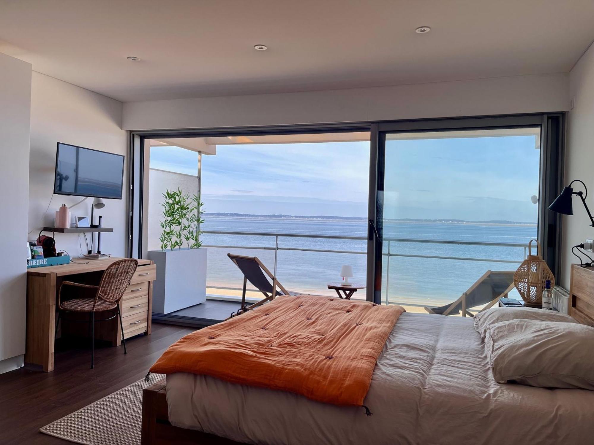 Premiere Ligne Acces Prive Et Direct A La Plage Vue Mer Arcachon Exterior photo